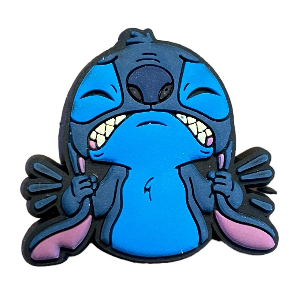 Stitch Croc Charm